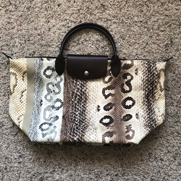 longchamp leopard print bag